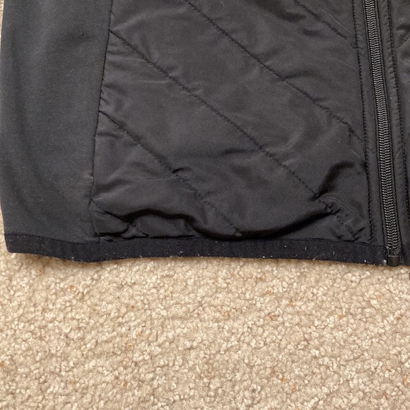 💙 Lauren Ralph Lauren Women’s Quilted Jacket, Black and Pink, Size Large - Picture 6 of 10